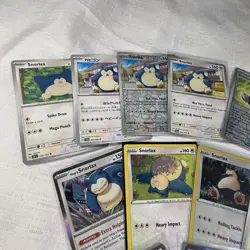 Snorlax Fan Collector Lot - 15 Cards w/swirls, Promos, EX, Rares - Pokemon TCG - Image 4
