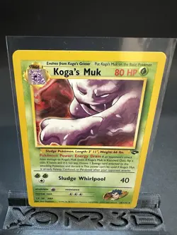 Pokemon TCG Koga's Muk 26/132 Gym Challenge Non-Holo Rare Card Vintage NM - Image 2