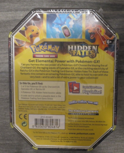 NEW Pokemon Trading Card Game TCG Hidden Fates Charizard Tin 820650804816 - Image 2