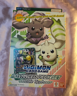 Digimon Card Game Advanced Deck Set Double Typhoon *New/Sealed* - Image 1