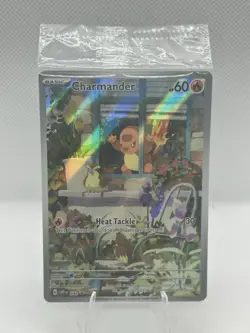 Pokemon TCG Obsidian Flames Charmander #044 SVP Black Star Promo Card, Sealed - Image 1