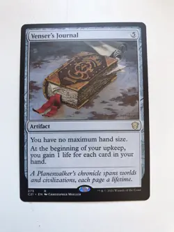 Venser's Journal MTG Magic the Gathering Card NM Near Mint C21 - Image 1