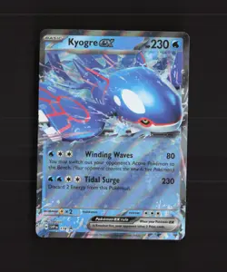 Kyogre ex SVP178 Scarlet & Violet Black Star Promo Holo Pokemon Card NM - Image 1
