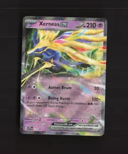 Xerneas ex SVP179 Scarlet & Violet Black Star Promo Holo Pokemon Card NM - Image 1