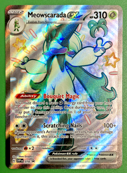 Meowscarada ex 078 SV: Scarlet & Violet Promo Cards Holo Promo NM - Image 1