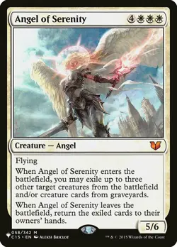 1 x Angel of Serenity (C15) - Mystery Booster / The List - NM-Mint - MTG - Image 1