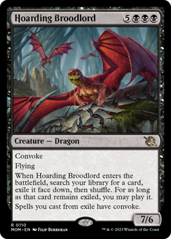 Hoarding Broodlord, March of the Machine, MTG MOM NM/M - Image 1