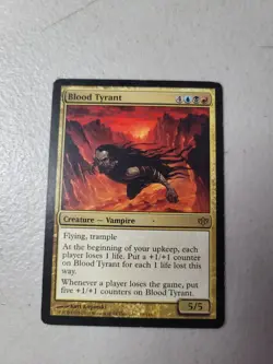 1x Magic the Gathering Blood Tyrant Conflux MTG LP Free Shipping - Image 1