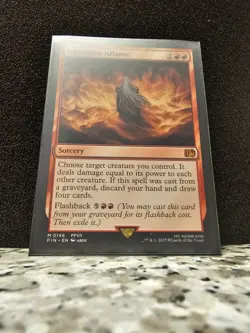 Final Fantasy MTG - Nibelheim Aflame Discounted (Minor Scratch) - Image 1
