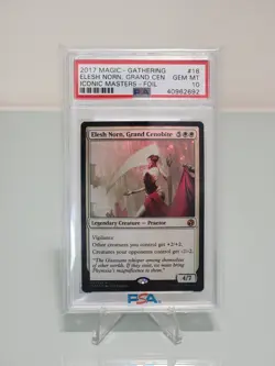 2017 MTG Iconic Masters Elesh Norn, Grand Cenobite Foil PSA 10 Population 1! - Image 1