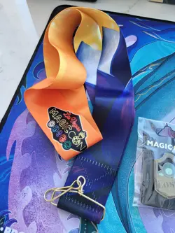 MTG MagicCon Las Vegas 2025 Black Lotus VIP Playmat + Hat + Pins + Lanyard - Image 5