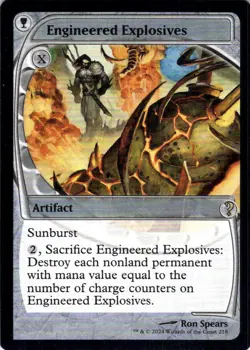 MTG Engineered Explosives (Future Sight) (218) | NM | Mystery Booster 2 (MB2) - Image 1