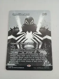 Opposition Agent - MTG - Marvel Spider-Man MYTHIC #0019 Magic The Gathering NM - Image 1