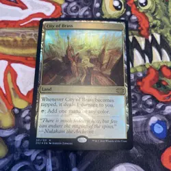 City of Brass Double Masters 2022 - FOIL - Pack fresh! Nice LQQking! - Image 1