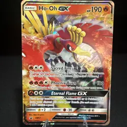 Ho-Oh GX - SM57 - Black Star Promo - Ultra Rare Holo Pokemon TCG - NM/Mint - Image 1
