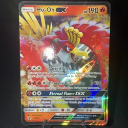Ho-Oh GX - SM57 - Black Star Promo - Ultra Rare Holo Pokemon TCG - NM/Mint - Image 2