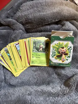 Pokemon XY Chespin Deck. (Opened) Complete - Image 1
