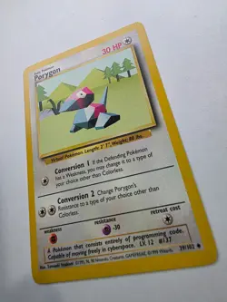 Pokemon TCG - Porygon 39/102 1999 Base Set Uncommon - LP - Image 3