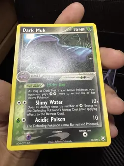 Dark Muk 16/109 Team Rocket Returns Regular Rare Vintage Pokemon TCG - Image 3