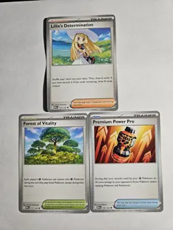 Pokemon TCG Mega Evolution Trainer, Support, item, Stadium Lot NM Lillie’s - Image 1