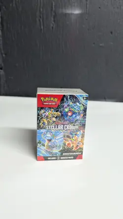 Pokemon TCG Stellar Crown Booster Bundle 6 Pack Factory Sealed - Image 3