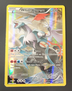 Pokemon TCG White Kyurem XY81 Promo Full Art Holo Foil Moderately Played MP x1 - Image 1