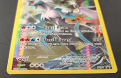 Pokemon TCG White Kyurem XY81 Promo Full Art Holo Foil Moderately Played MP x1 - Image 3