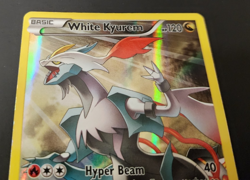 Pokemon TCG White Kyurem XY81 Promo Full Art Holo Foil Moderately Played MP x1 - Image 4