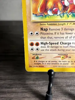 Pokemon TCG Piloswine Neo Revelation 36/64 Regular Unlimited Uncommon-MP!! - Image 4