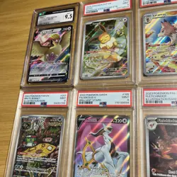 Pokemon TCG Lot of 10 PSA Graded Slabs -Various Sets - Eevee Brute Bonnet Arceus - Image 2