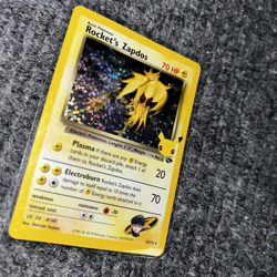Pokemon CCC Rocket's Zapdos 015/132 Holo Rare NM Celebrations Classic Collection - Image 3