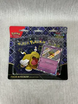 Pokemon TCG Paldean Fates Tech Sticker Collection 3 Packs - Greavard - Image 1