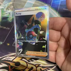 Pokemon TCG Penny 239/091 Paldean Fates Special Illustration Rare NM - Image 2