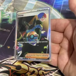 Pokemon TCG Penny 239/091 Paldean Fates Special Illustration Rare NM - Image 3