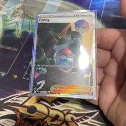 Pokemon TCG Penny 239/091 Paldean Fates Special Illustration Rare NM - Image 4