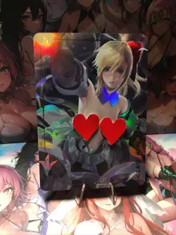 Artoria Fate/Grand Order Waifu Card Goddess Story CCG Anime Hentai Waifu Card - Image 2