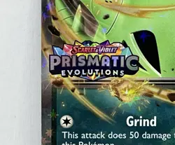 Tyranitar ex 064/131 Pokemon Stamped Prismatic Evolutions Double Rare Promo Card - Image 2