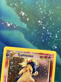 Pokemon Cards: Neo Genesis 1st Edition Rare Holo: Typhlosion 17/111 - Image 3