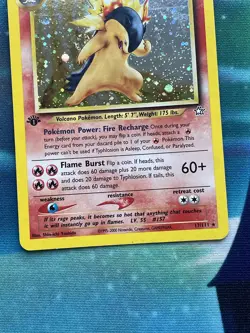 Pokemon Cards: Neo Genesis 1st Edition Rare Holo: Typhlosion 17/111 - Image 4