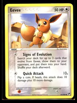 2003 EX - Sandstorm Eevee #63 Non Holo Pokemon Card - Image 1