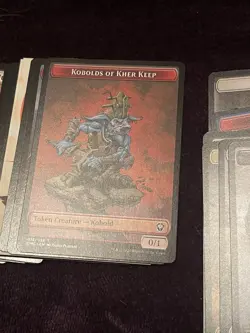 100 MAGIC THE GATHERING MTG CARDS BULK LOT ALL TOKENS - Image 5