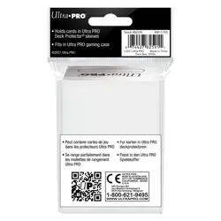 Ultra Pro WHITE 80+ DECK BOX New Standard Small Size Card gaming storage case - Image 3