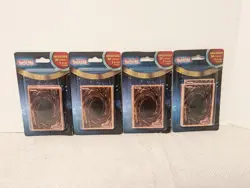 ( LOT OF 4 ) YU-GI-OH! Shonen Jump SEALED MYSTERY Packs 20 cards + 1 Rare Card - Image 1