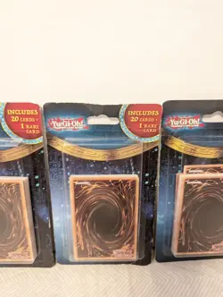 ( LOT OF 4 ) YU-GI-OH! Shonen Jump SEALED MYSTERY Packs 20 cards + 1 Rare Card - Image 4