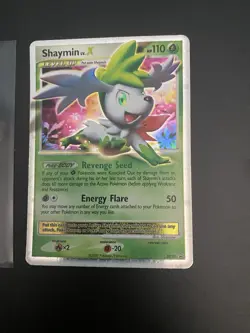 Pokemon TCG Shaymin LV.X Black Star Promotional Holo Card DP39 - Image 1