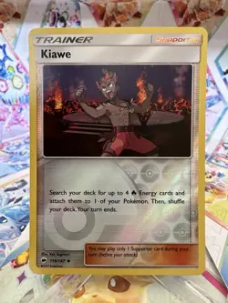 Pokemon TCG Kiawe Burning Shadows 116/147 Reverse Holo Uncommon Card - Image 1