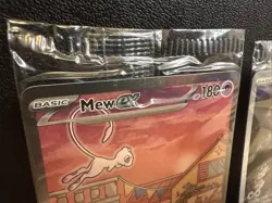 Pokemon TCG 151 Promo Mewtwo V 310 & Mew V 180 Sealed Cards Pack - Image 3