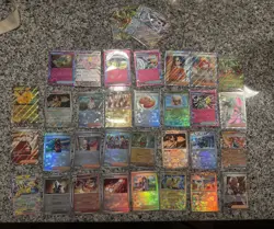 Pokemon TCG Prismatic Evolutions Poke Ball Cards Lot Of 17 + Full arts, ex, etc - Image 1