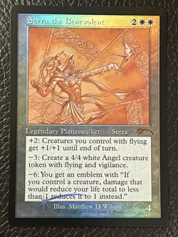Mtg Secret Lair Drop - Serra The Benevolent- Promo-NM FOIL - Image 1
