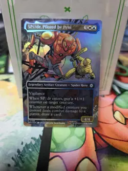 SP dr, Piloted by Peni X1 BORDERLESS FOIL-NM/M- Marvel's Spider-Man - Image 1